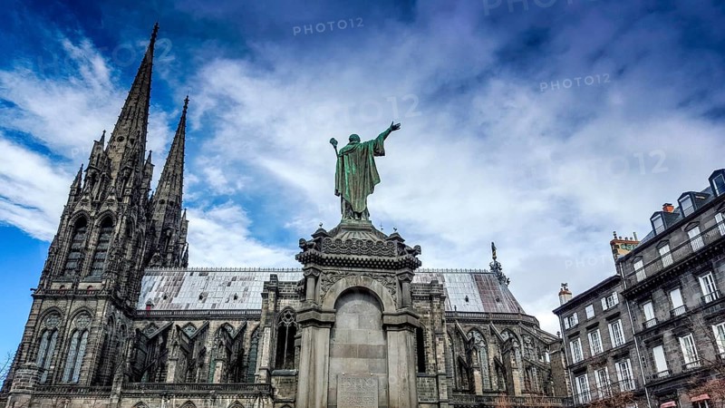 The Clermont-Ferrand Cathedral Notre-Dame-de-l'Assomption