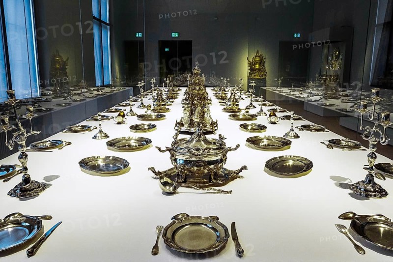 Courtly silver plate of the Hildesheim Prince-Bishop Friedrich Wilhelm von Westphalen