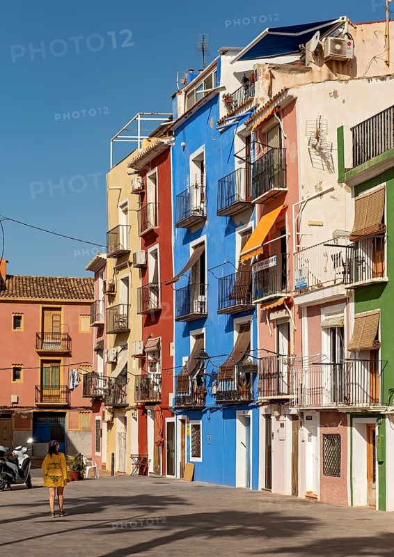 Colorful fishermen houses