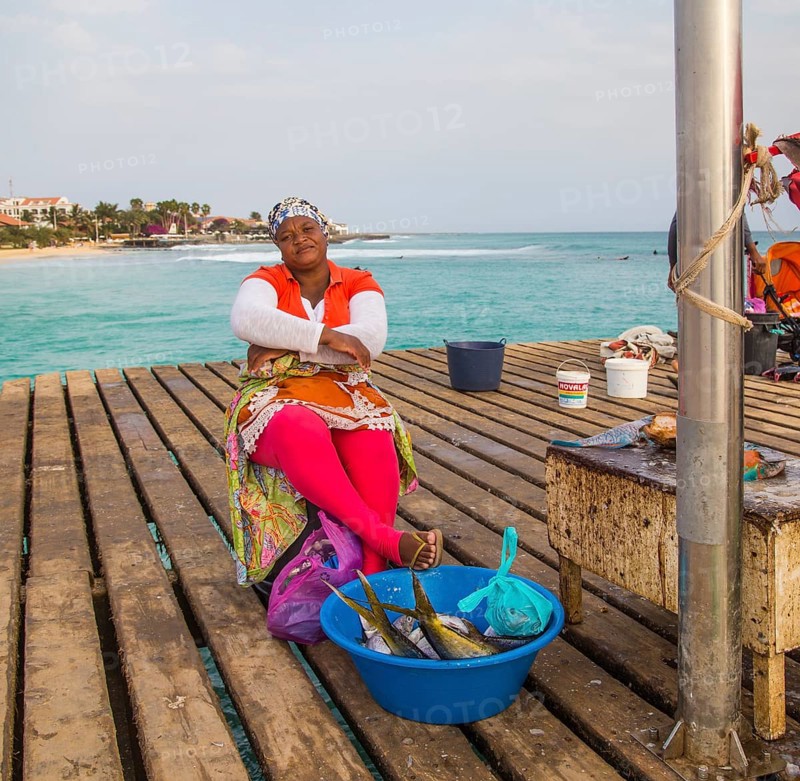 Fish seller
