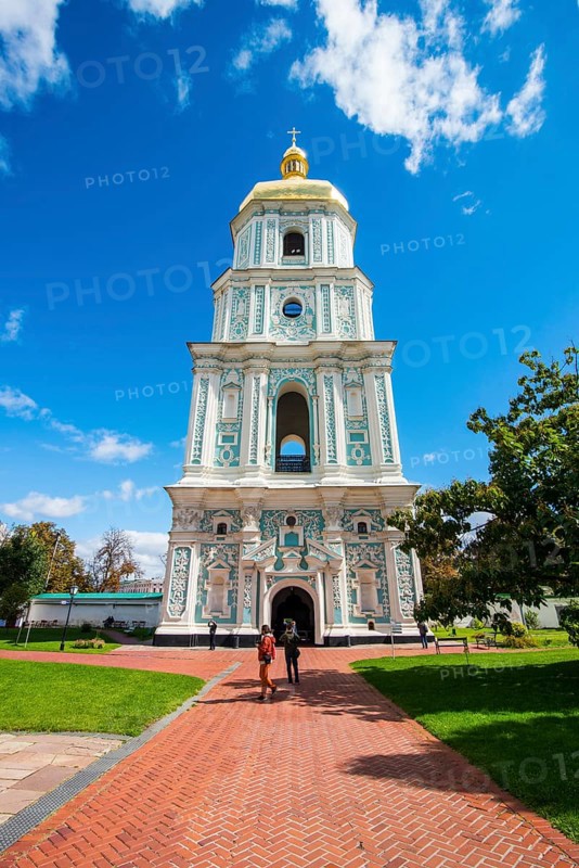 Great bell tower of the St. Sophia´s cathedral Unesco world sight