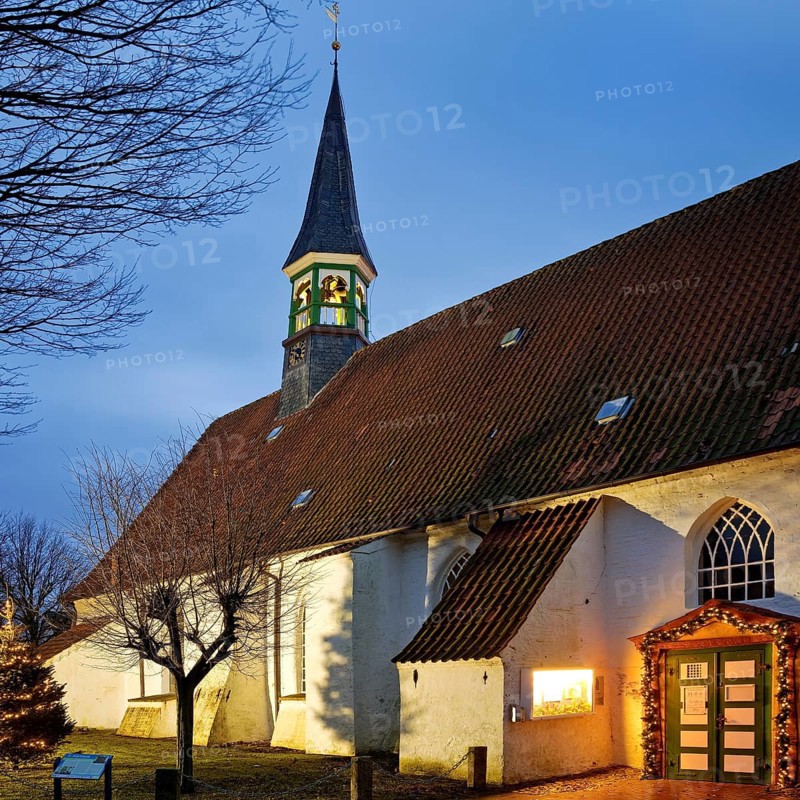 Fishermen's Church St. Clemens in the evening