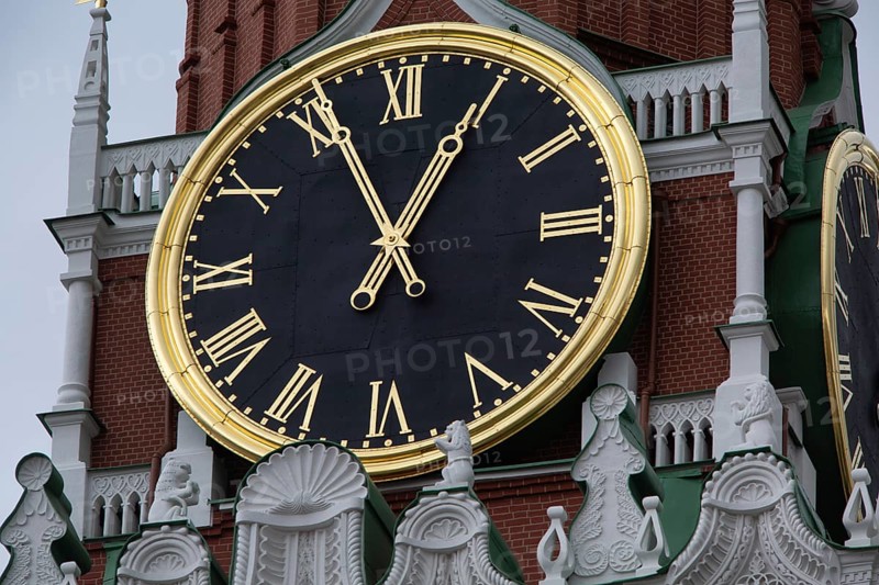 Clock on the Spasskaya Tower