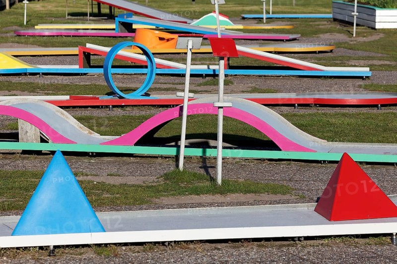 Mini golf course