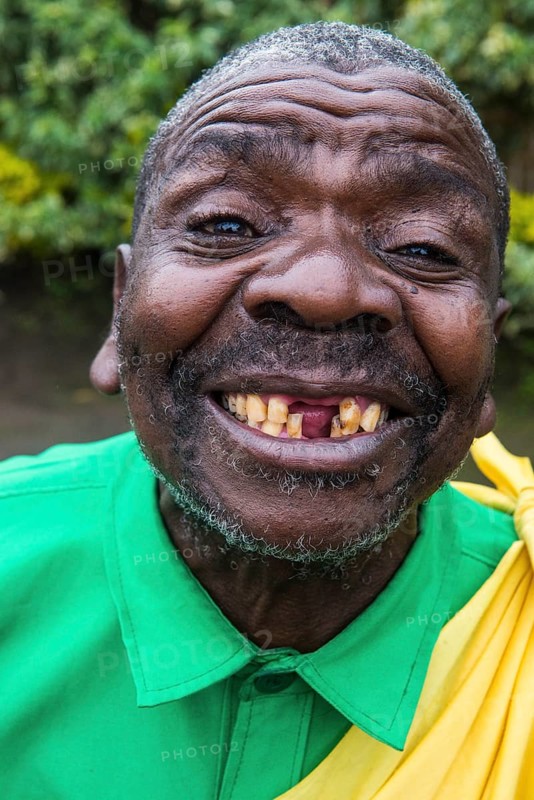 Friendly man at a Ceremony of former poachers