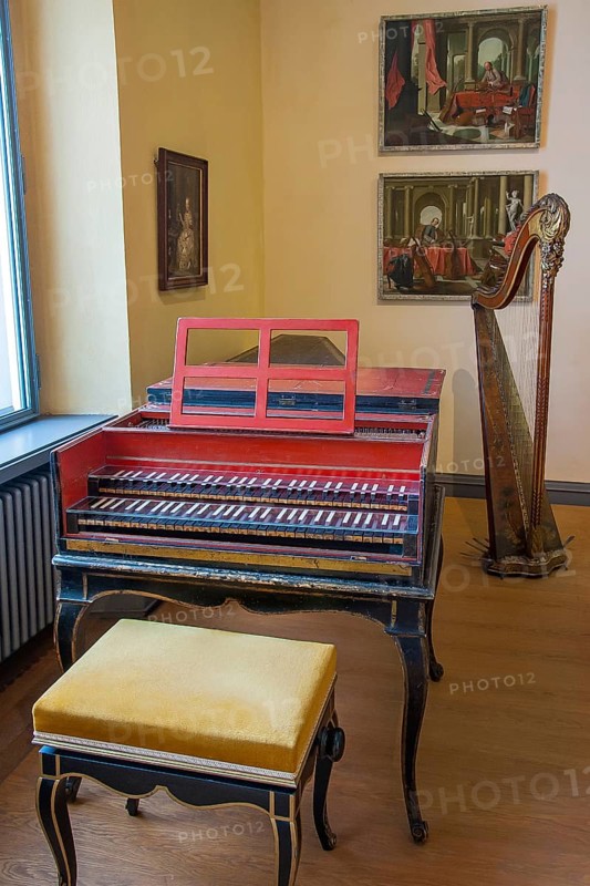 Harpsichord and harp