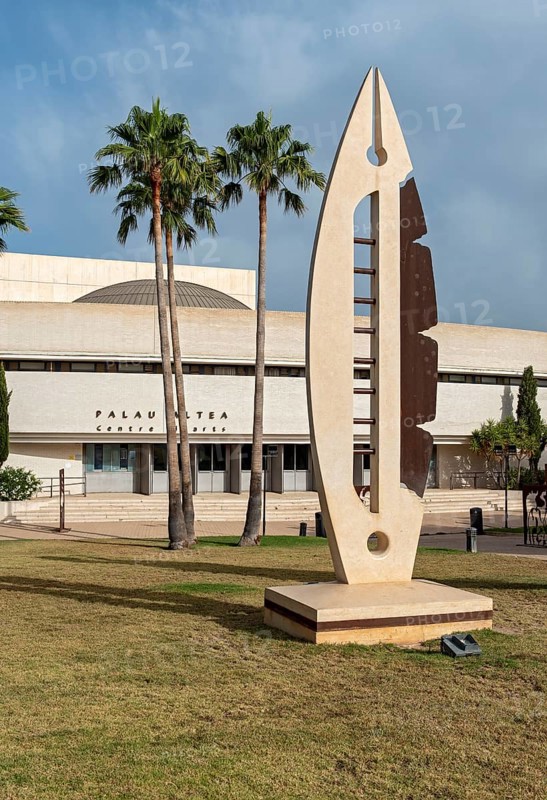 Art Installation outside Palau Altea Center