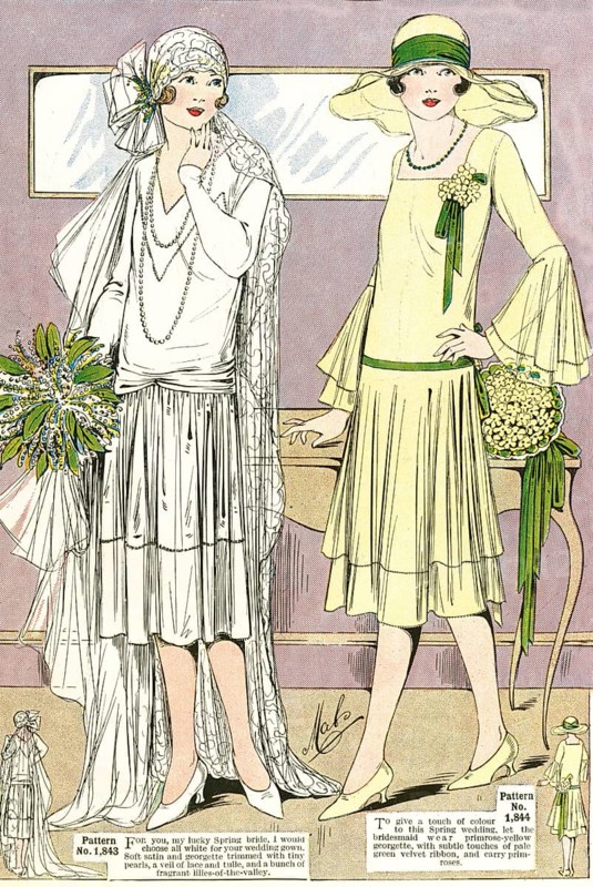 Wedding dress 1926