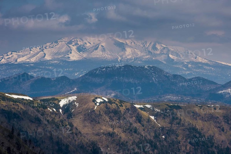 Beautiful landscape of the Akan National Park
