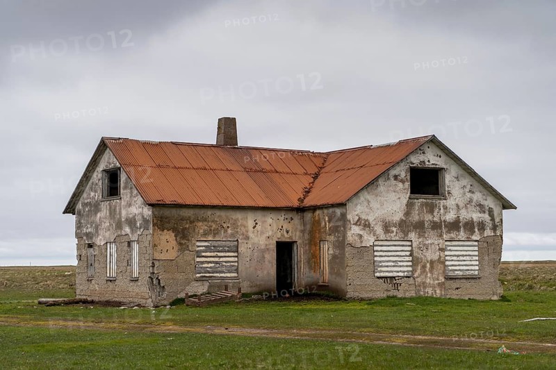 Abandoned derelict house