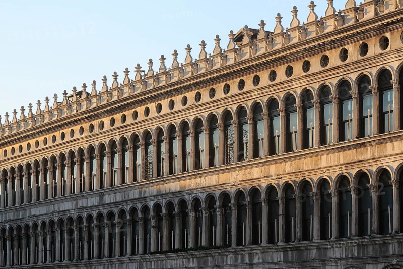 Facade of the Procuratie Vecchie