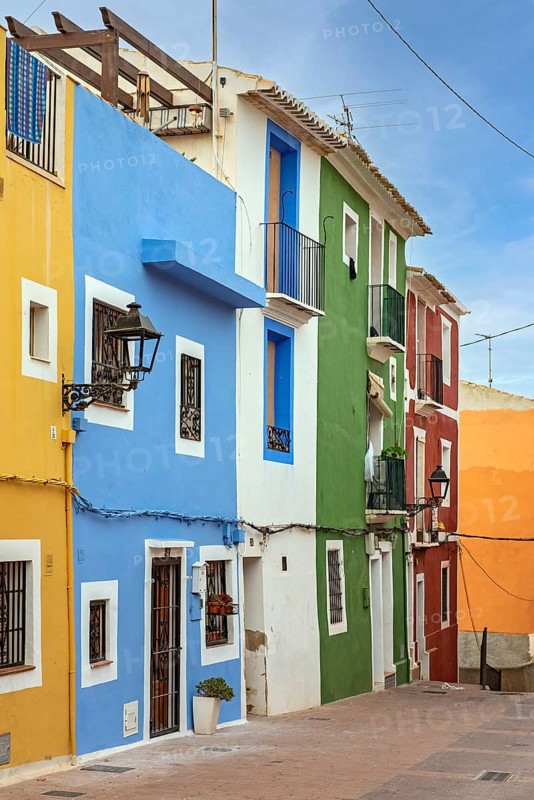 Colorful fishermen's houses
