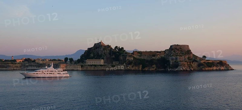Old Fortress with Hagios Georgius Church and Old English Hospital