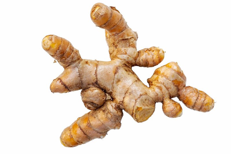 Close up of fresh turmeric