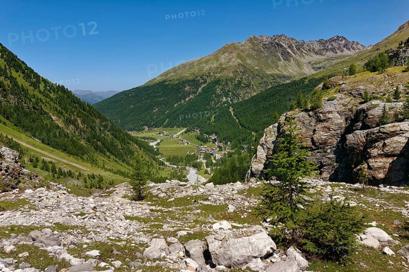 Ascent to the Schaubach Hut