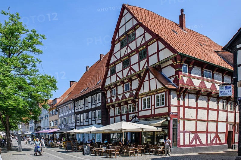 Historic half-timbered houses