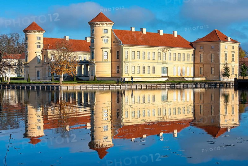 Rheinsberg Castle on Lake Grienerick