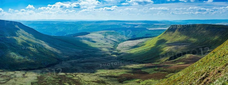 View on Brecon Beacons National Park