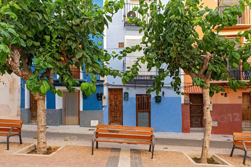 Carrer del Pal street in Villajoyosa