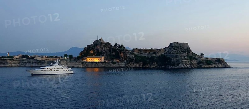 Old Fortress with Hagios Georgius Church and Old English Hospital