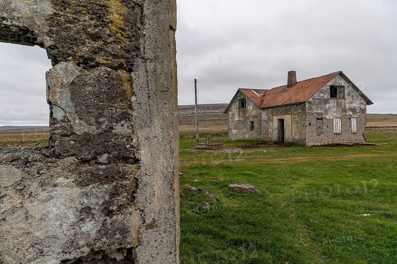 Abandoned derelict house