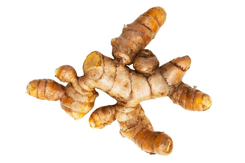 Close up of fresh turmeric