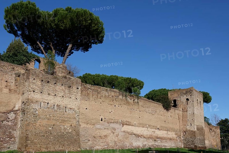 Aurelian Wall at Porta San Sebastiano