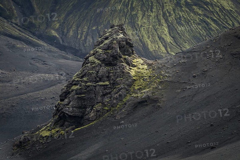 Mossy rock