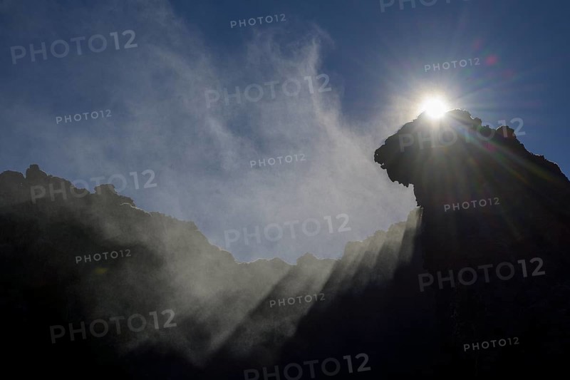 Steam in the backlight