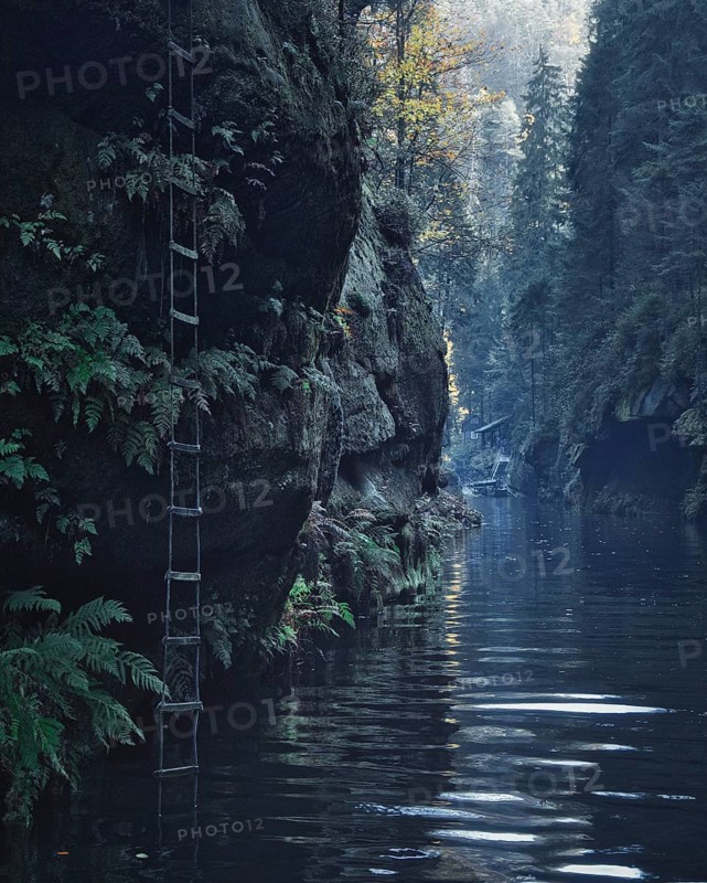 Ladder in Kamnitzklamm