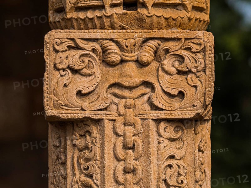 Islamic ornamentation at the Qutb Minar complex