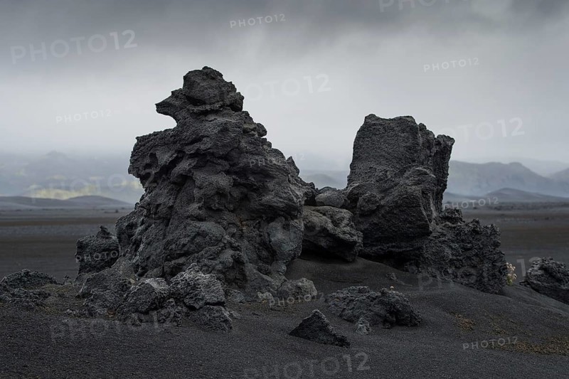 Lava sculptures