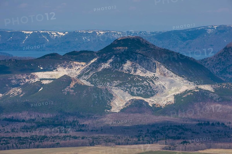Beautiful landscape of the Akan National Park