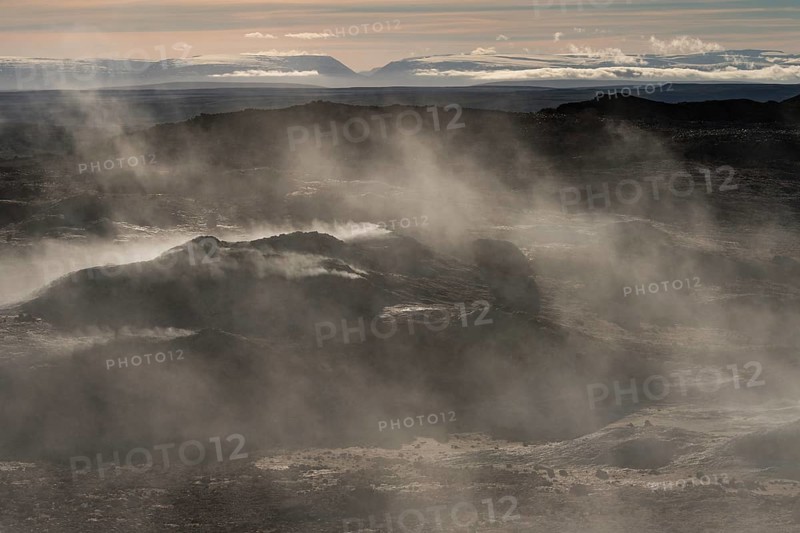 Rising steam