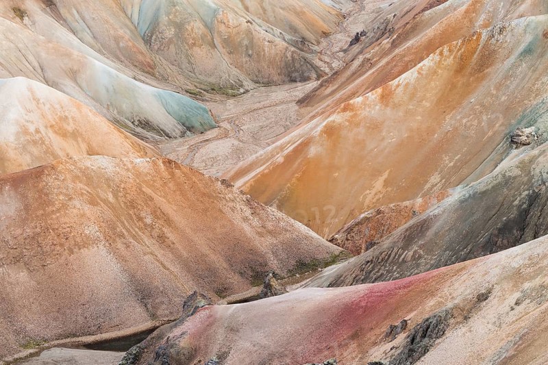 Coloured Rhyolite Mountains