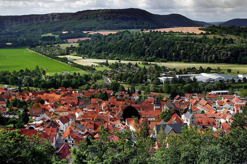 View of Treffurt and Werratal