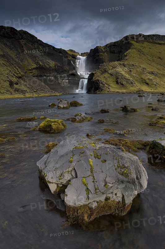 Ofaerufoss waterfall
