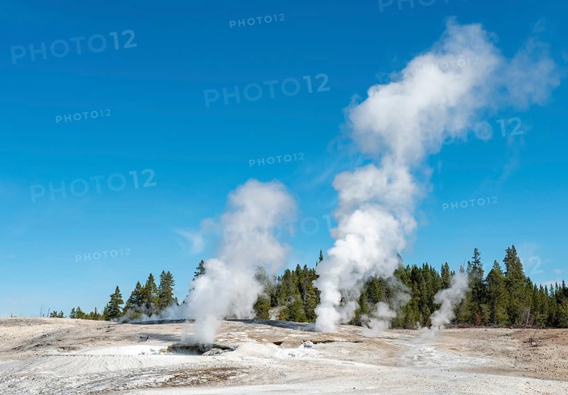 Steaming Hot Springs