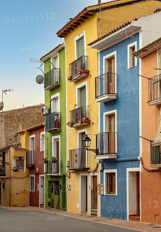 Colorful fishermen's houses