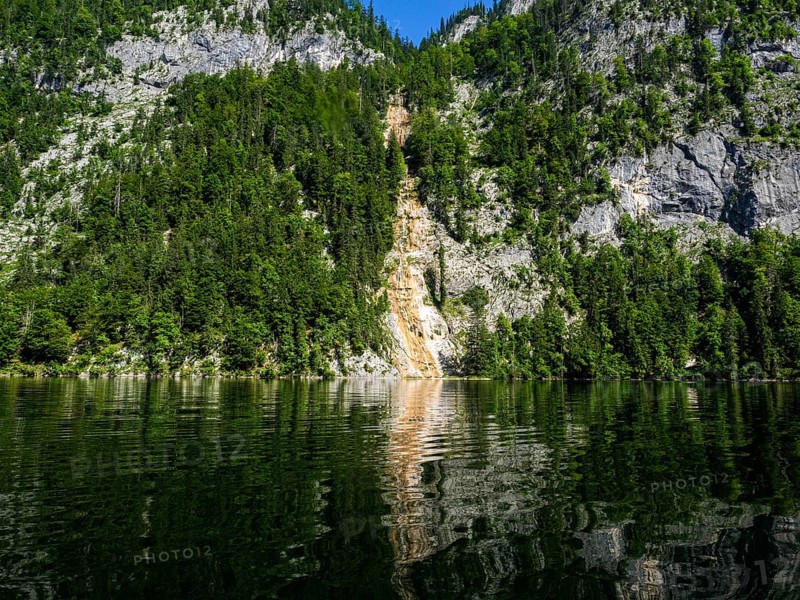 Front waterfall