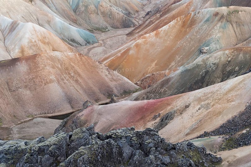 Laugahraun lava field