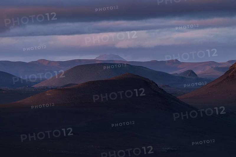 Mountains in the evening light