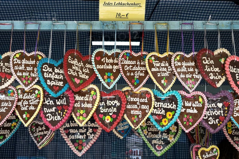 Gingerbread hearts