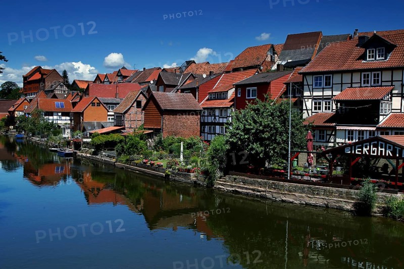 Fishermen's houses on the Werra