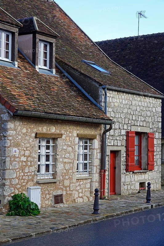 Houses in the Rue de Jouy