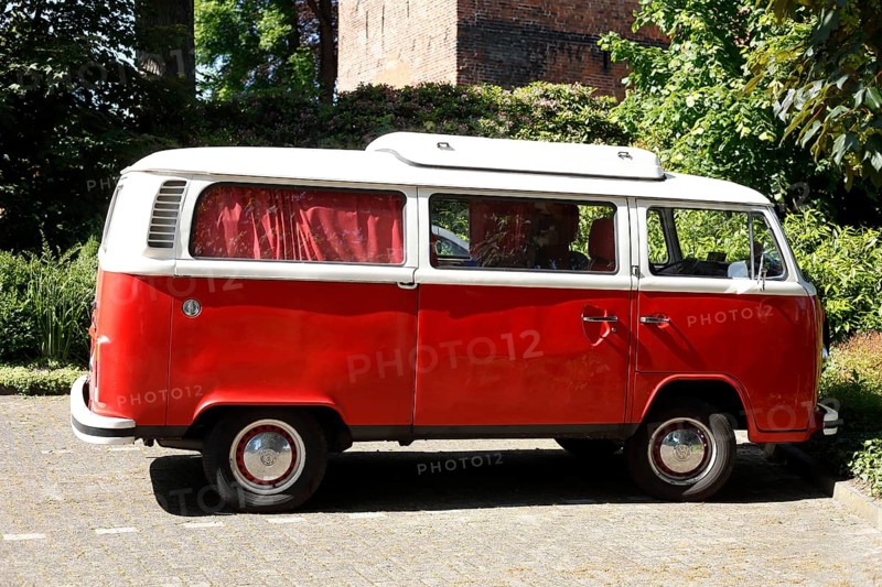 Red VW Bus
