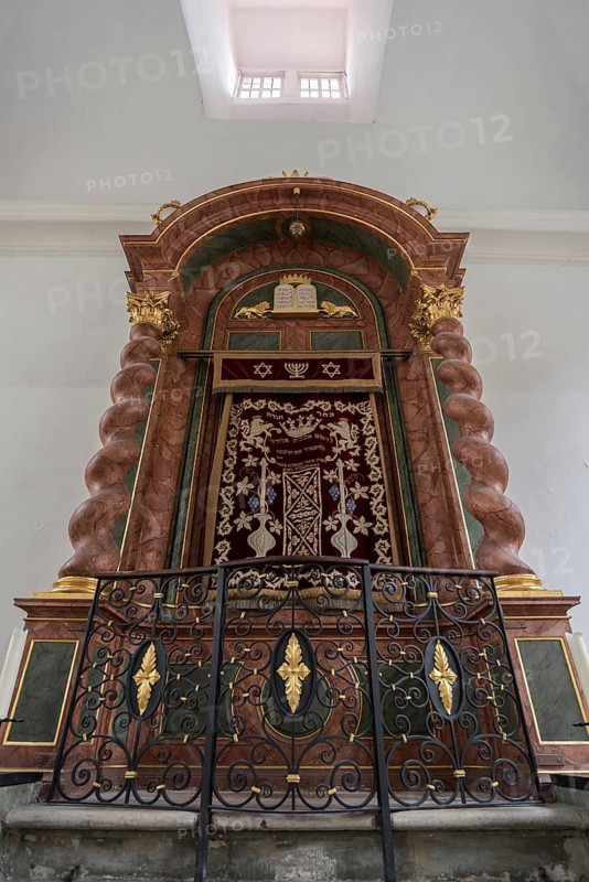 Torah shrine in the synagogue