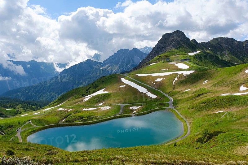 Reservoir at the Kanzelwand