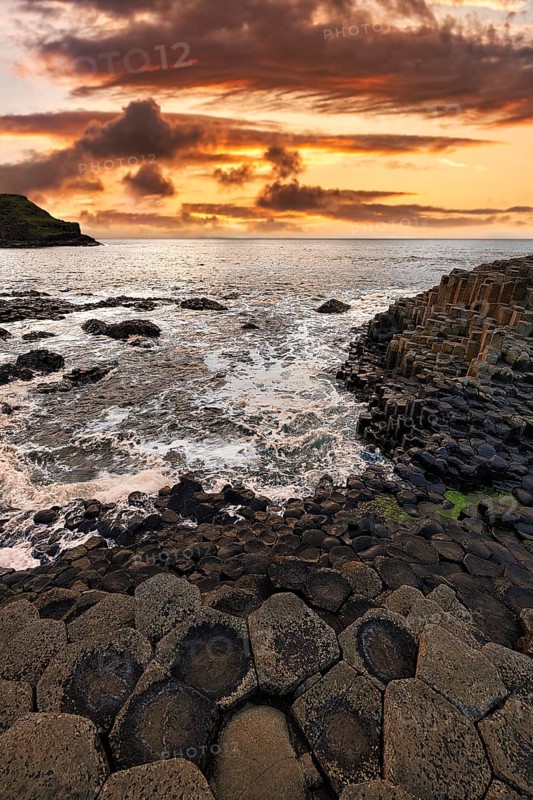 Coast with Basalt Columns
