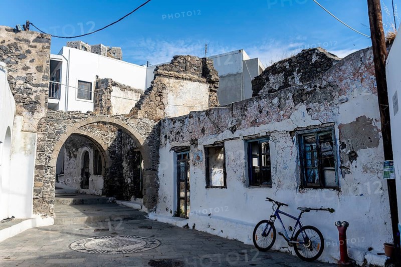 Dilapidated village of Emporios